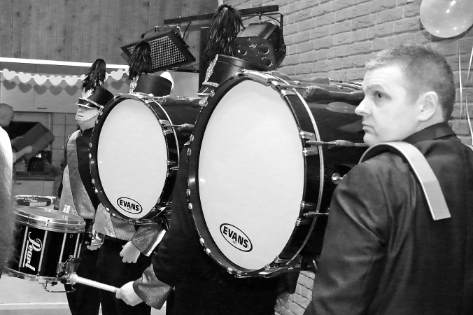 riesige Drums